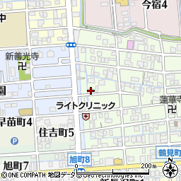 岐阜県大垣市鶴見町185周辺の地図