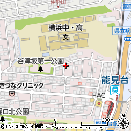 神奈川県横浜市金沢区能見台通周辺の地図
