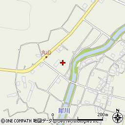 京都府綾部市志賀郷町（上成田）周辺の地図