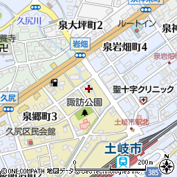 坂田豆腐店周辺の地図
