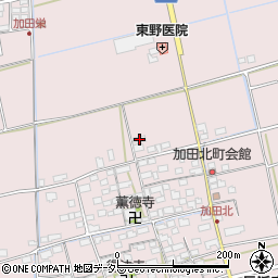 滋賀県長浜市加田町2137周辺の地図