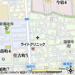 岐阜県大垣市鶴見町186周辺の地図