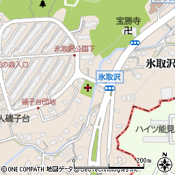 氷取沢神社周辺の地図