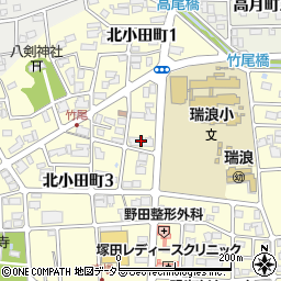 クレアージュ小田周辺の地図