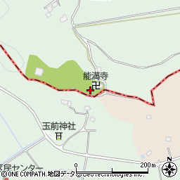 能満寺周辺の地図