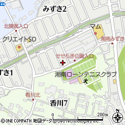 神奈川県茅ヶ崎市みずき2丁目4-2周辺の地図