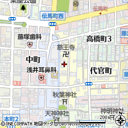 岐阜県大垣市東長町19周辺の地図