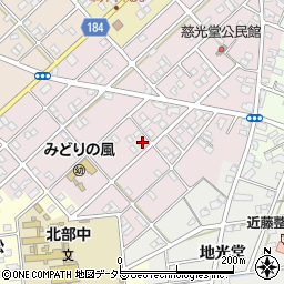 愛知県江南市慈光堂町南126周辺の地図