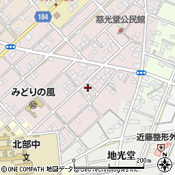 愛知県江南市慈光堂町南98周辺の地図