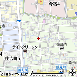 岐阜県大垣市鶴見町189周辺の地図