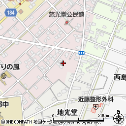 愛知県江南市慈光堂町南74周辺の地図