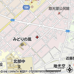 愛知県江南市慈光堂町南124周辺の地図