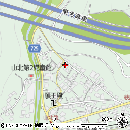 神奈川県足柄上郡山北町山北2885周辺の地図