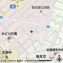 愛知県江南市慈光堂町南59周辺の地図