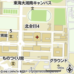 東海大学　湘南キャンパス周辺の地図