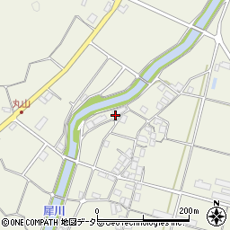 京都府綾部市志賀郷町上河原周辺の地図