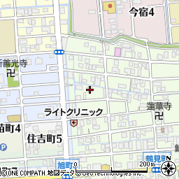 岐阜県大垣市鶴見町188周辺の地図