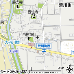 岐阜県大垣市荒川町382周辺の地図