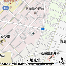 愛知県江南市慈光堂町南73周辺の地図