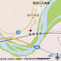 神奈川県足柄上郡山北町都夫良野282周辺の地図