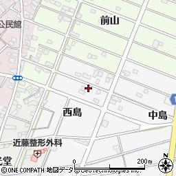 愛知県江南市和田町西島35周辺の地図