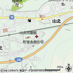 神奈川県足柄上郡山北町山北109周辺の地図