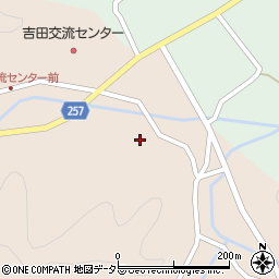 島根県安来市上吉田町584周辺の地図