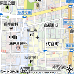 岐阜県大垣市東長町53周辺の地図