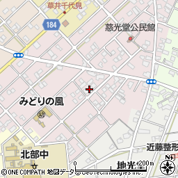 愛知県江南市慈光堂町南45周辺の地図