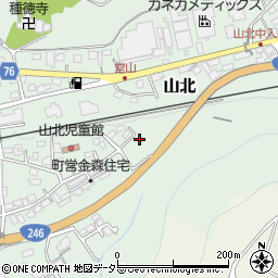 神奈川県足柄上郡山北町山北99周辺の地図