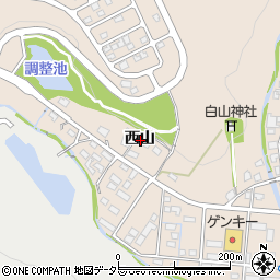 岐阜県多治見市小名田町西山周辺の地図