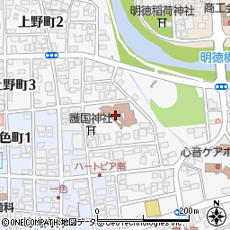 市民福祉センターハートピア周辺の地図