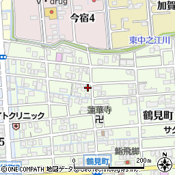 岐阜県大垣市鶴見町169周辺の地図