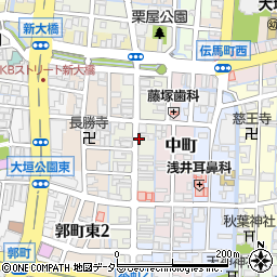 〒503-0885 岐阜県大垣市本町の地図