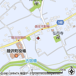 千葉県長生郡睦沢町下之郷1780周辺の地図