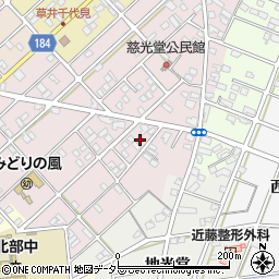 愛知県江南市慈光堂町南63周辺の地図