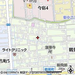 岐阜県大垣市鶴見町172周辺の地図