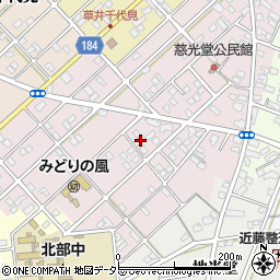 愛知県江南市慈光堂町南43周辺の地図