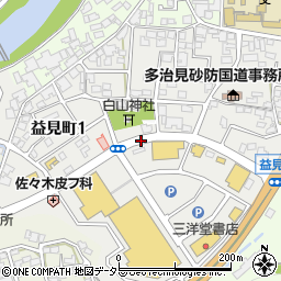 岐阜県瑞浪市益見町周辺の地図