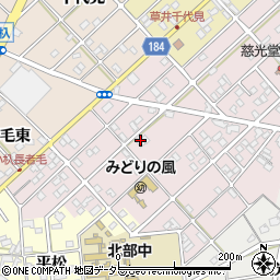 愛知県江南市慈光堂町南23周辺の地図