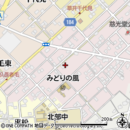 愛知県江南市慈光堂町南22周辺の地図
