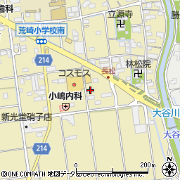コンフオート長松３周辺の地図
