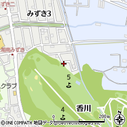 神奈川県茅ヶ崎市みずき3丁目4周辺の地図