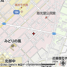 愛知県江南市慈光堂町南48周辺の地図