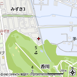 神奈川県茅ヶ崎市みずき3丁目4-24周辺の地図
