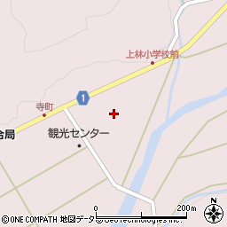 京都府綾部市八津合町寺町周辺の地図