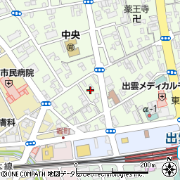 新町商店街駐車場周辺の地図