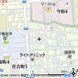 岐阜県大垣市鶴見町179周辺の地図