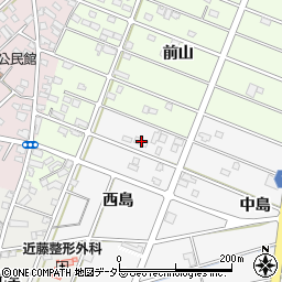 愛知県江南市和田町西島21周辺の地図