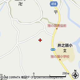 富士宮市役所　井之頭保育園周辺の地図